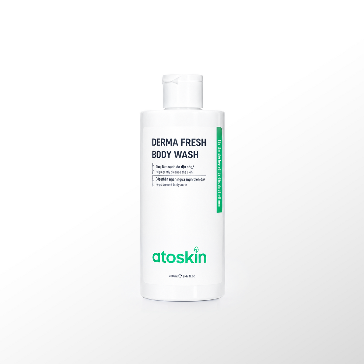 Sữa Tắm Mụn Cơ Thể ATOSKIN Derma Fresh Bóy Wash 280ml