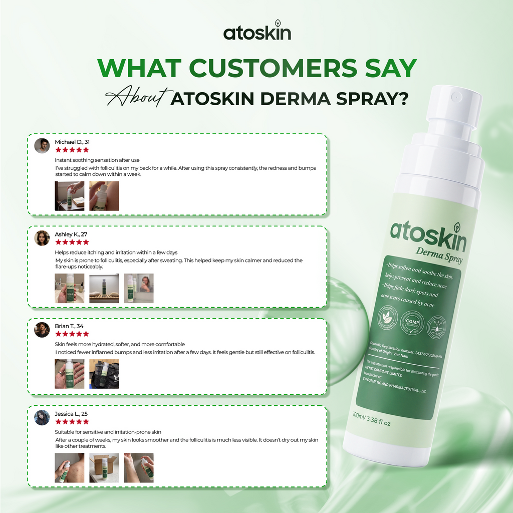 Xịt Mụn Cơ Thể ATOSKIN