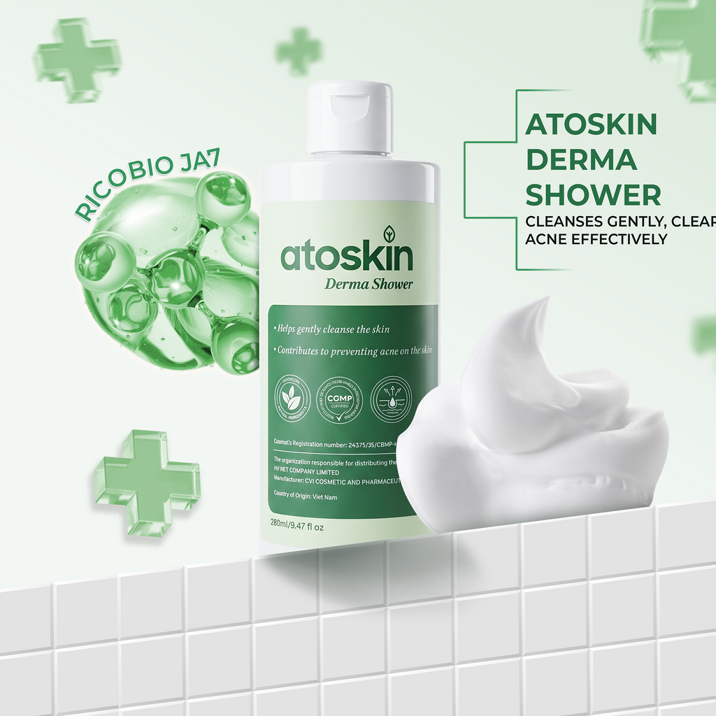 Sữa Tắm Mụn Cơ Thể ATOSKIN 280ml