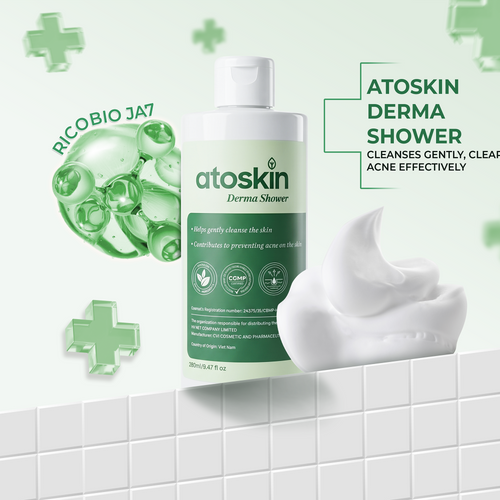 Sữa Tắm Mụn Cơ Thể ATOSKIN 280ml
