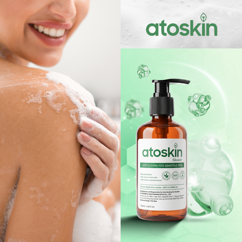 Sữa Tắm Viêm Da Cơ Địa Atoskin 200ml