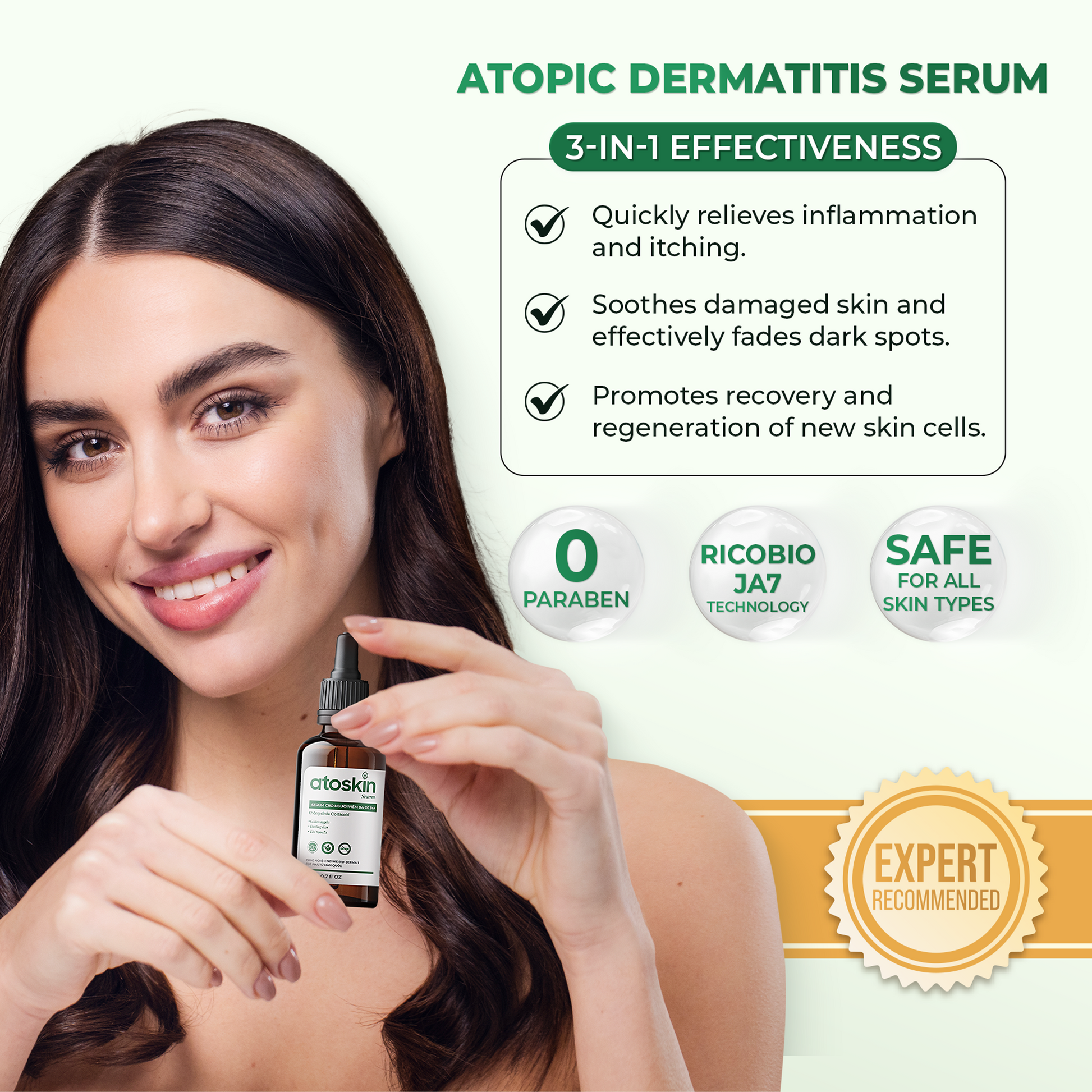 Serum Viêm Da Cơ Địa ATOSKIN 50ml