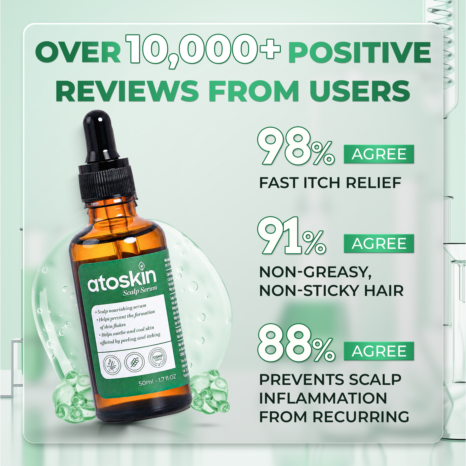 Serum Viêm Da Tiết Bã ATOSKIN 50ml