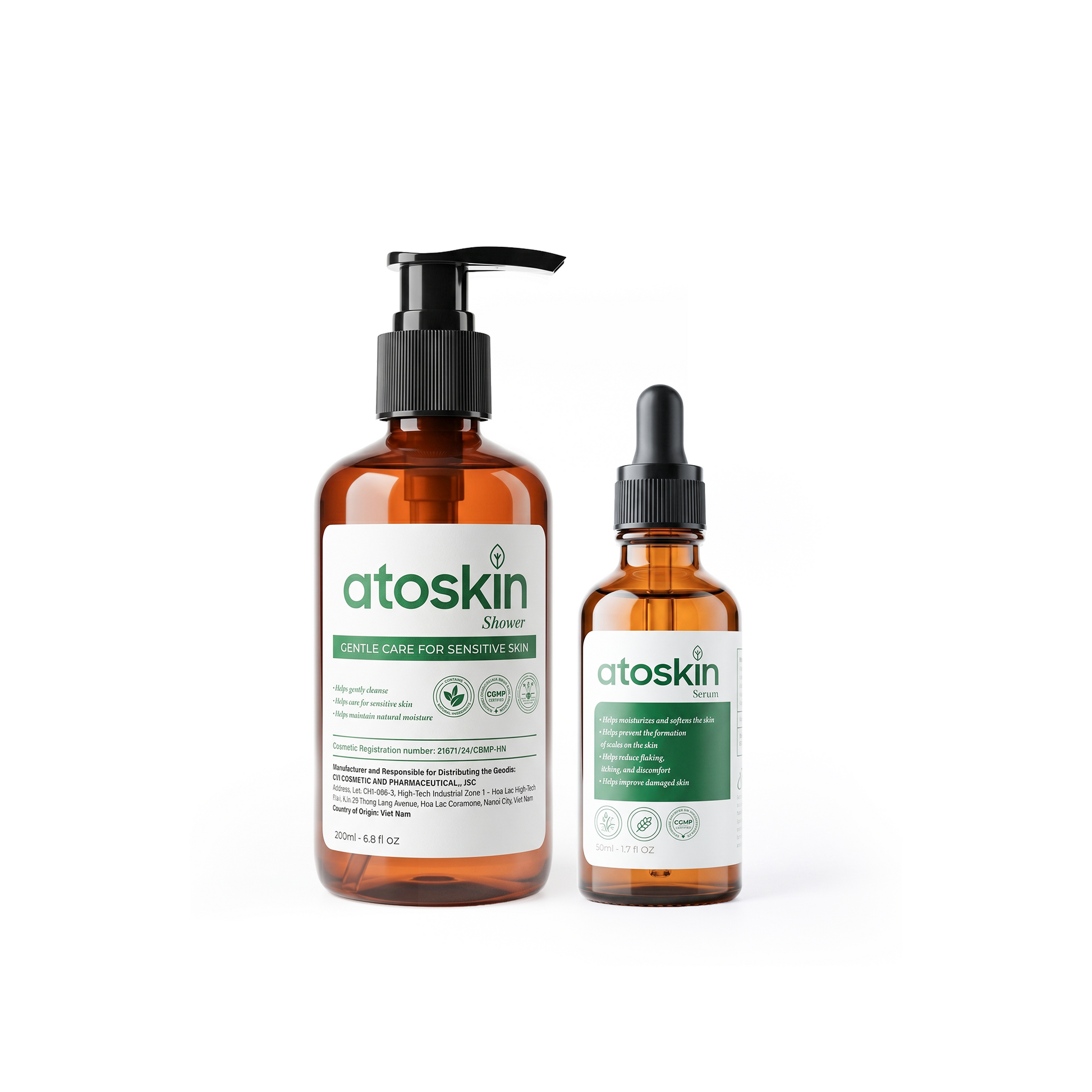 Serum Viêm Da Cơ Địa ATOSKIN Serum 50ml