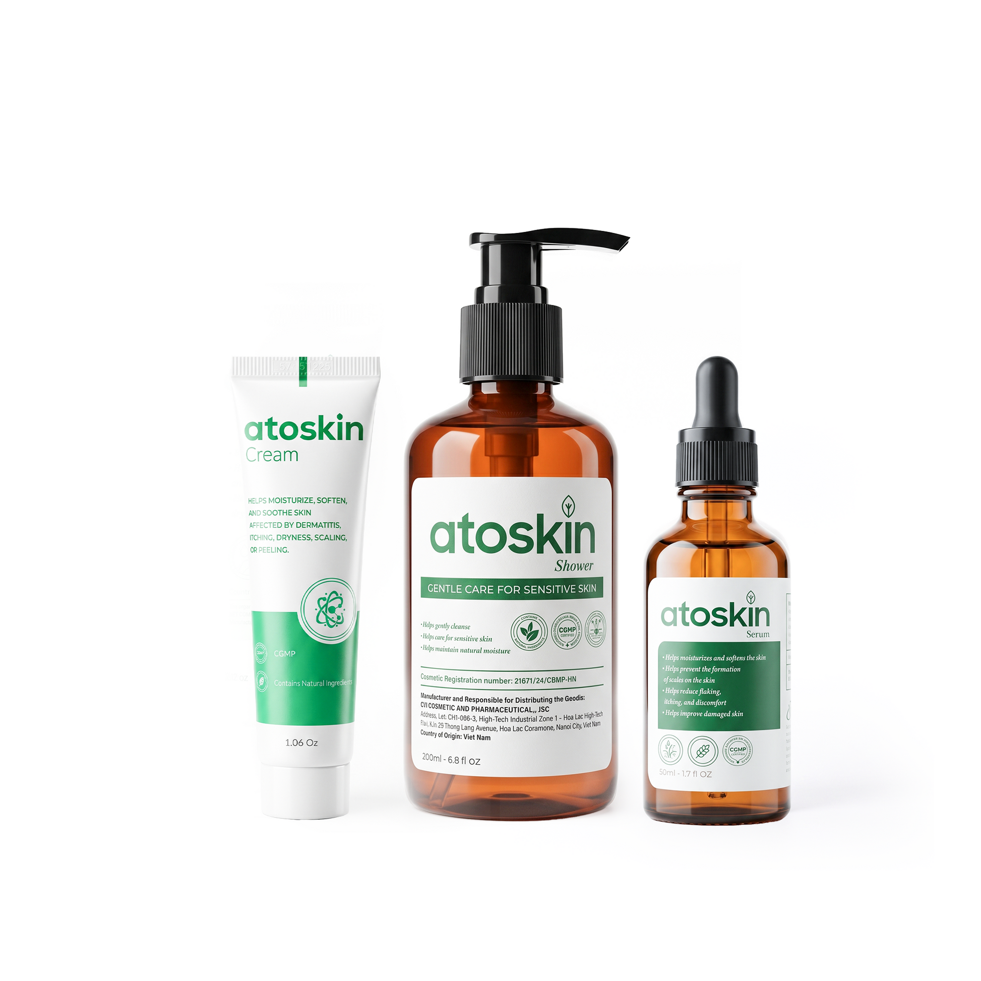 Serum Viêm Da Cơ Địa ATOSKIN Serum 50ml
