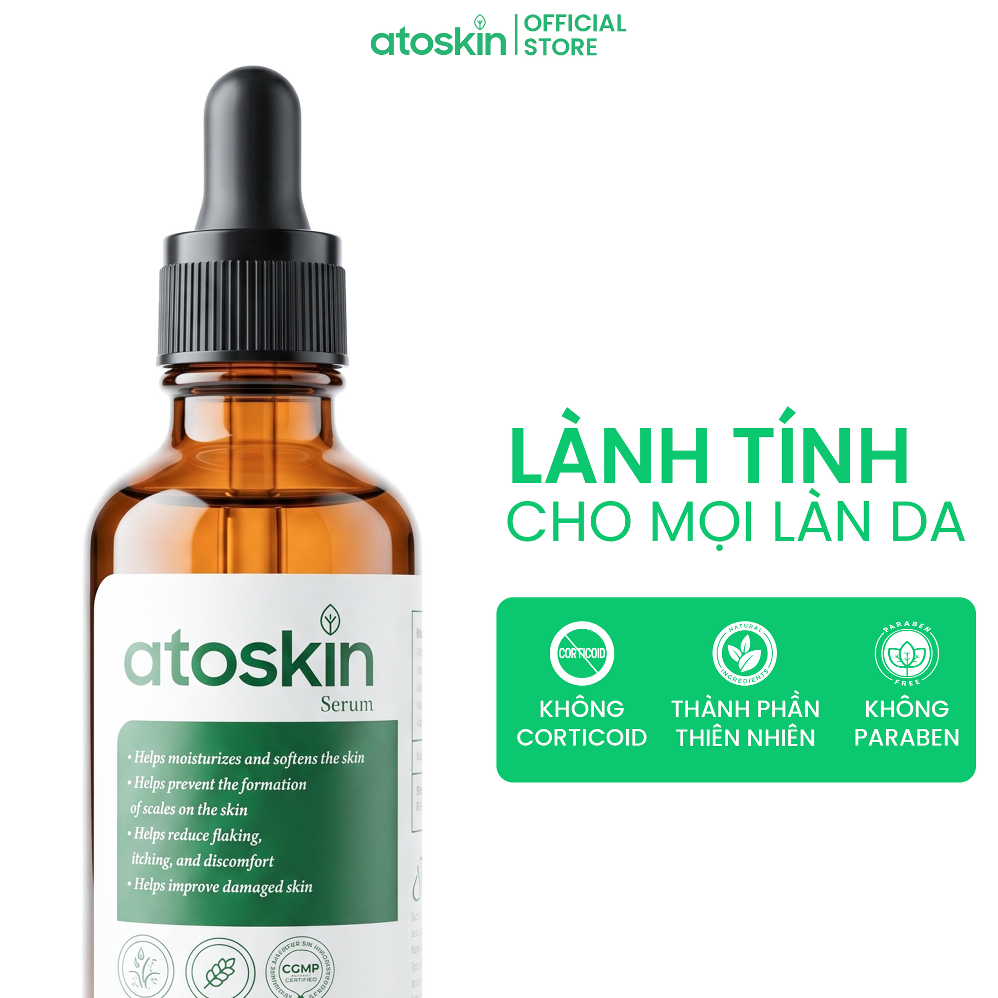 Serum Viêm Da Cơ Địa ATOSKIN Serum 50ml