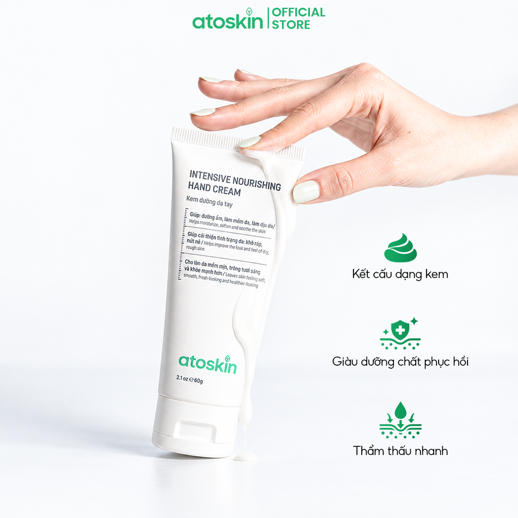 Kem Dưỡng Da Tay ATOSKIN Intensive Nourishing Hand Cream 60g